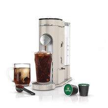 Cargar imagen en el visor de la galería, Ninja PB041ST Pods &amp; Grounds Cafetera de una sola porcion, compatible con K-Cup Pod, deposito de 56 oz, 6 oz. Taza a 24 onzas Tamaños de taza de viaje, cafetera helada, piedra
