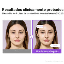 Cargar imagen en el visor de la galería, Numbuzin Máscara Hoja No.9 NAD+ BIO Lifting | Péptidos + Colágeno + Adenosina | Reafirmante Facial | Todo Tipo de Piel
