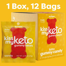 Cargar imagen en el visor de la galería, Kiss My Keto Gomitas con Aceite MCT | Solo 3g Carbohidratos Netos | Sin Azúcar
