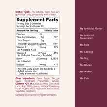 Cargar imagen en el visor de la galería, Nature's Bounty Optimal Solutions | Biotina 2500 mcg | Gomitas Fresa | Cabello, Piel y Uñas
