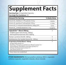 Cargar imagen en el visor de la galería, SciatiEase Labs | SciatiEase | Nervio Ciático | 12 Ingredientes | PEA + Ácido Alfa Lipoico 300mg + Benfotiamina | 120 Cápsulas | Certificado GMP
