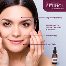 Cargar imagen en el visor de la galería, Ldel Cosmetics Retinol Enriquecido Sérum Facial Antiedad
