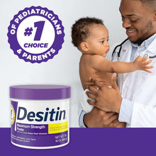 Cargar imagen en el visor de la galería, Desitin Máxima Resistencia | 40% Óxido de Zinc | Crema Prot. Pañalitis | 1 lb
