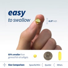 Cargar imagen en el visor de la galería, Spoonful Mini Omega 3 en Cápsulas Blandas - 120 unidades
