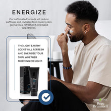 Cargar imagen en el visor de la galería, Beau Brummell Crema Hidratante Facial Mate | Para Hombre | Vitaminas A+E + Aloe + Cafeína
