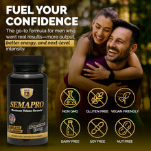 Cargar imagen en el visor de la galería, Semapro Volumizador Masculino | Fórmula Energética | Aminos + Antioxidantes + Vitaminas
