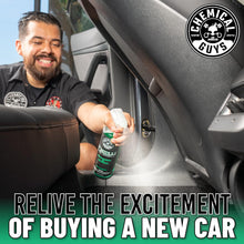 Cargar imagen en el visor de la galería, Ambientador Premium Chemical Guys AIR_101_16 - Olor Auto Nuevo, Eliminador de Olores, Aroma Duradero, Para Autos, Camiones, SUVs, Caravanas, 16 oz

