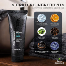 Cargar imagen en el visor de la galería, Beau Brummell Crema Hidratante Facial Mate | Para Hombre | Vitaminas A+E + Aloe + Cafeína

