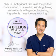 Cargar imagen en el visor de la galería, Youn Beauty Suéro Vit C 20% Estable | Ác. Ferúlico + Hialurónico + Vit E | 2 fl oz | Dr. Youn | Antioxidante
