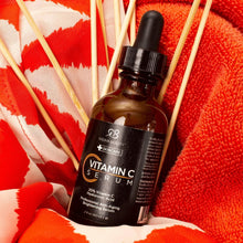 Cargar imagen en el visor de la galería, Radha Beauty Suéro Vitamina C 20% + E + Ác. Hialurónico | 2 fl oz | Orgánico | Cruelty-Free | Botánico
