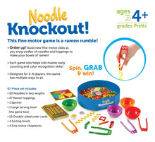Cargar imagen en el visor de la galería, Learning Resources ¡noodle Knockout! Juego De Motricidad
