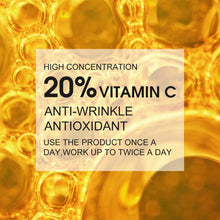 Cargar imagen en el visor de la galería, Suéro Vitamina C 20% + Retinol + Ácido Hialurónico + Aminoácidos | Antienvejecimiento 120ml
