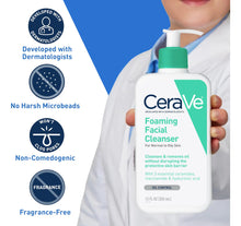 Cargar imagen en el visor de la galería, Cerave Limpiador Facial Espumoso Lavado Facial Diario Para
