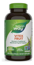 Cargar imagen en el visor de la galería, Nature's Way Vitex Fruit | 320 Cápsulas | Ciclo Femenino
