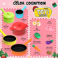 Cargar imagen en el visor de la galería, Gilobaby Juego De Accesorios De Cocina Juegos De Comida Para

