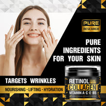Cargar imagen en el visor de la galería, Crema Facial De Retinol  Crema Natural Antiarrugas
