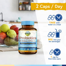 Cargar imagen en el visor de la galería, Terranics Probiotics 60 Billion Cfu 20 Strains 60 Veg
