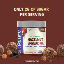 Cargar imagen en el visor de la galería, Pyure Chocolate Orgánico Avellana Para Untar   90% Menos

