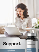 Cargar imagen en el visor de la galería, Horbaach Glutation 300 mg | 60 Cápsulas | Alta Pureza
