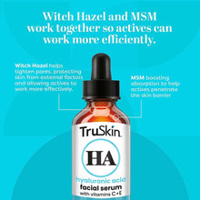 Cargar imagen en el visor de la galería, TruSkin Trío Sérum Facial Ácido Hialurónico + Vitamina C + Retinol | Set Antienvejecimiento | Gotu Kola + Aloe
