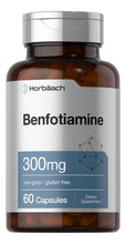 Cargar imagen en el visor de la galería, Horbäach Benfotiamina 300 mg | 60 Cápsulas | Vitamina B1
