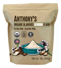 Cargar imagen en el visor de la galería, Anthonys Harina De Almendra Orgánica 1 Lb En Blanco Sin
