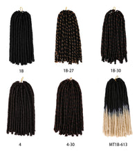Cargar imagen en el visor de la galería, Pelo De Ganchillo Suave Urbano  4 Paquetes De Rastas De
