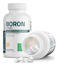 Cargar imagen en el visor de la galería, Bronson Boro 3 Mg Quelatado Absorción Superior Apoya La

