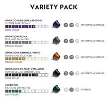 Cargar imagen en el visor de la galería, Nespresso Cápsulas Originalline Paquete Variado Ispirazione

