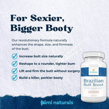 Cargar imagen en el visor de la galería, Píldoras Realce De Nalgas Butt Boost Brasileño. El Mejor
