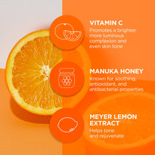 Cargar imagen en el visor de la galería, Andalou Naturals Meyer Limón + C Cremoso Limpiador 6 Onza
