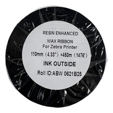 Cargar imagen en el visor de la galería, Cinta De Transferencia Térmica Cera 4.33 X 1476 4.331 In X
