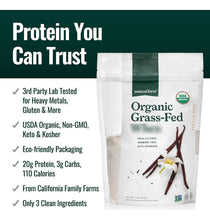 Cargar imagen en el visor de la galería, Natural Force Polvo De Proteína De Suero Orgánico Alimentado

