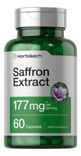 Cargar imagen en el visor de la galería, Extracto de Azafrán 177 mg | 60 Cápsulas | Especia Dorada | Horbäach
