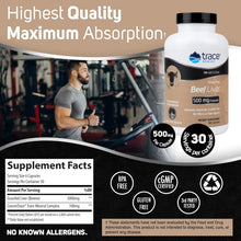 Cargar imagen en el visor de la galería, Trace Minerals Hígado de Res Ancestral | 3,000mg | 180 Cápsulas | Paleo y Keto | Sin Gluten

