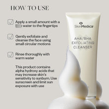 Cargar imagen en el visor de la galería, Limpiador Exfoliante Skinmedica Aha/bha 6.0 Onzas Líquidas

