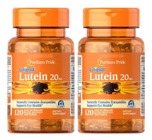 Cargar imagen en el visor de la galería, Puritans Pride Suplementos De Luteína Y Zeaxantina Para Ojos
