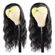 Cargar imagen en el visor de la galería, Higher Peluca De Cabello Humano Ondulado Con Diadema De 28
