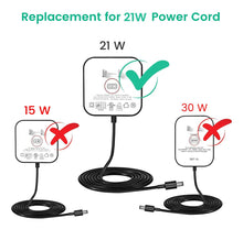 Cargar imagen en el visor de la galería, Cable De Alimentación De Repuesto De 21 W Para Alexa Echo
