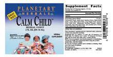 Cargar imagen en el visor de la galería, Planetary Herbals Calm Child 0.1 Fl Oz Apoya La Atención
