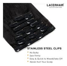 Cargar imagen en el visor de la galería, Lacer Extensiones De Cabello Humano Remy Grueso Y Suave Con
