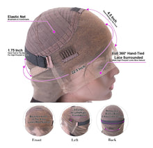 Cargar imagen en el visor de la galería, Peluca De Cabello Humano Brasileño Recto Con Encaje Frontal
