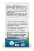 Cargar imagen en el visor de la galería, Nordic Naturals Ultimate Omega 2x Teen Strawberry 60 Mini
