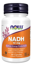 Cargar imagen en el visor de la galería, Now Suplementos Nadh Reducción De Nicotinamida Adenina
