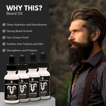 Cargar imagen en el visor de la galería, Stonefoot Farms Beard Oil Sandalwood &amp; Vanilla Moisturizes
