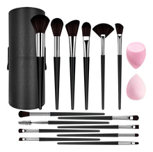 Cargar imagen en el visor de la galería, Juego De 14 Brochas De Maquillaje Con 2 Licuadoras De

