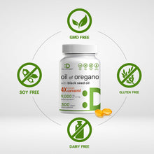 Cargar imagen en el visor de la galería, Deal Supplement Aceite De Cápsulas Blandas De Orégano Con
