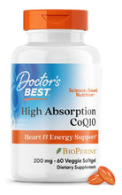 Cargar imagen en el visor de la galería, Doctor's Best CoQ10 con BioPerine | Coenzima Q10 | Alta Biodisponibilidad
