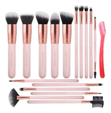 Cargar imagen en el visor de la galería, Real Perfection Juego De Brochas De Maquillaje 16 Piezas Con
