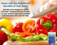 Cargar imagen en el visor de la galería, Zen Polvo De Hoja De Moringa Con Principio Orgánico
